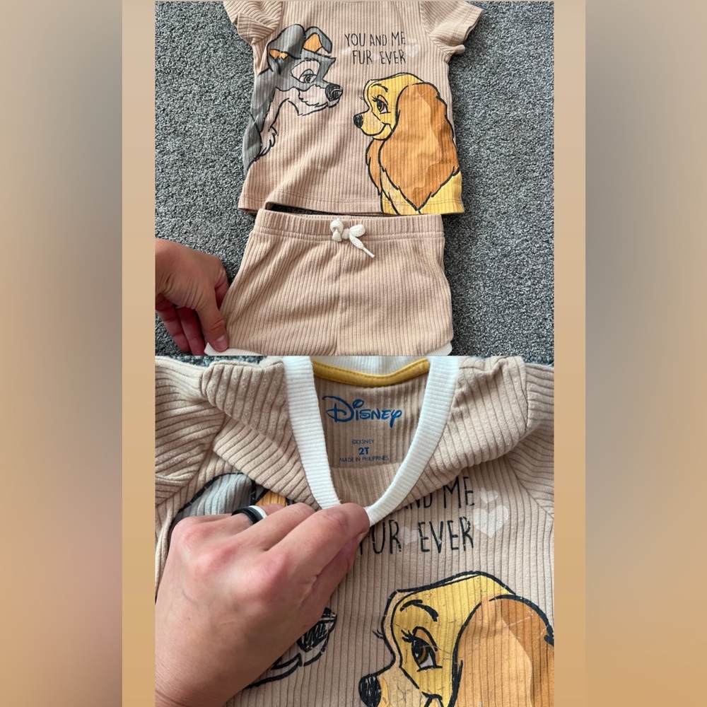 Lady and Tramp matching set